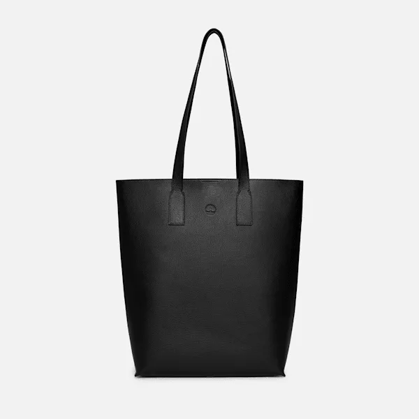 Timberland Women's Tuckerman Leather Tote in Black/Black sold by Timberland