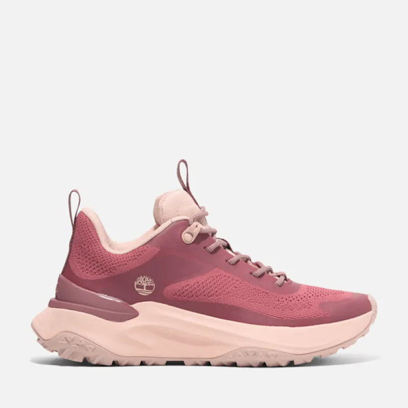Timberland Women's Motion Access Low Lace-Up Sneaker in  Red Knit sold by Timberland