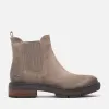 Timberland Women's Brimfield Chelsea Boot in Brown Suede sold by Timberland