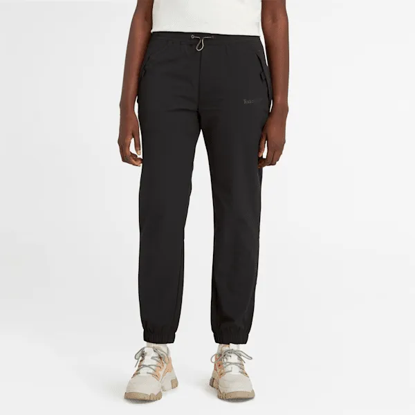 Timberland Women's UV Protection 4-Way Stretch Jogger Pant in Black sold by Timberland