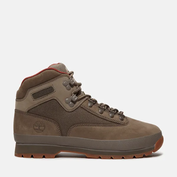 Timberland Men's Euro Hiker Leather Boot in OLV Nubuck sold by Timberland