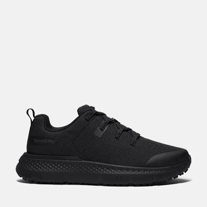 Men's Timberland PRO® Power Shift Slip-Resistant Work Sneaker in Black Ripstop sold by Timberland