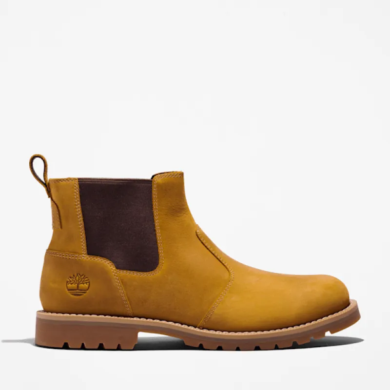 Timberland Men's Redwood Falls Chelsea Boot in Wheat sold by Timberland