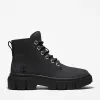 Timberland Women's Greyfield Mid Lace-Up Boot in Black sold by Timberland
