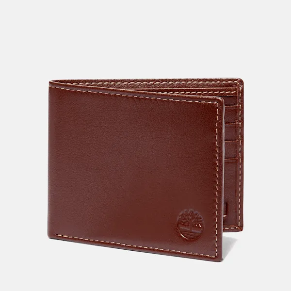 Timberland Men's Milled Leather Bifold Wallet sold by Timberland