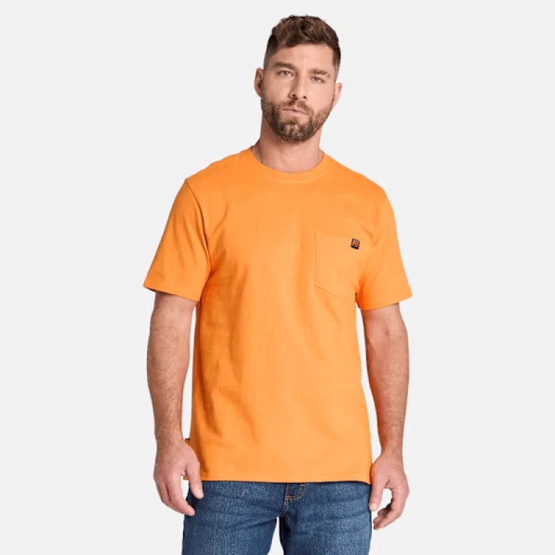 Men's Timberland PRO® Core Pocket T-Shirt in PRO Orange made by Timberland
