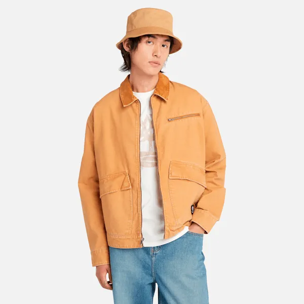 Timberland Men's Strafford Washed Canvas Jacket sold by Timberland