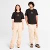 Timberland Small Logo Print Short Sleeve T-Shirt in Black sold by Timberland