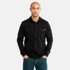 Men's Timberland PRO® Cotton Core Flame-Resistant Shirt in Black sold by Timberland