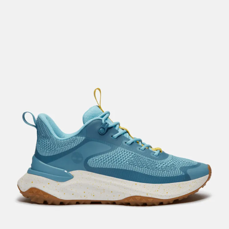 Timberland Women's Motion Access Low Lace-Up Sneaker in  Blue Knit sold by Timberland