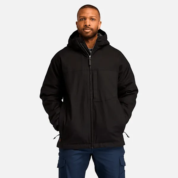 Men's Timberland PRO® GritFlex Canvas Hooded Jacket sold by Timberland