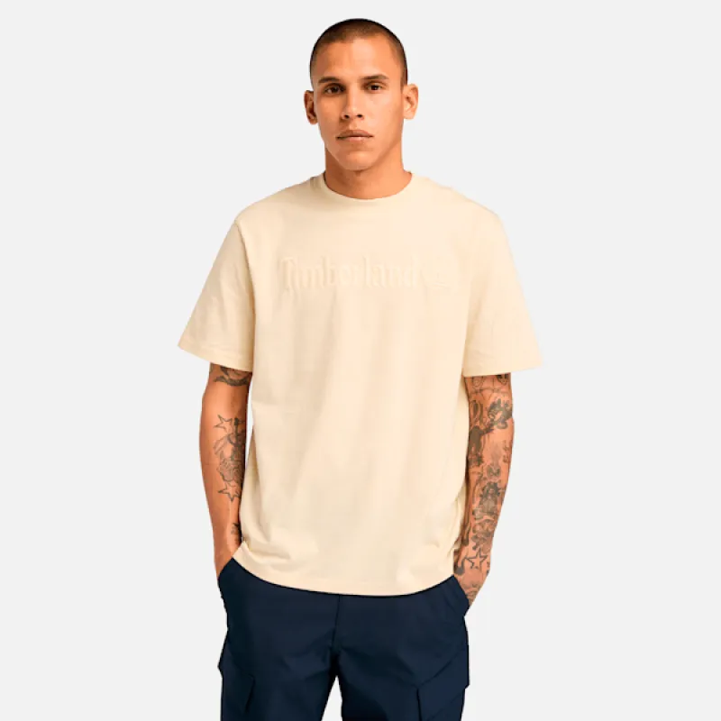 Timberland Men's Hampton Short Sleeve T-Shirt in Angora sold by Timberland