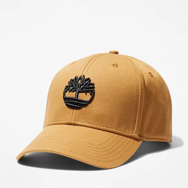 Timberland 3D Logo Baseball Cap in Wheat sold by Timberland