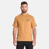 Men's Timberland PRO® Core Reflective Logo T-Shirt in Wheat Boot sold by Timberland
