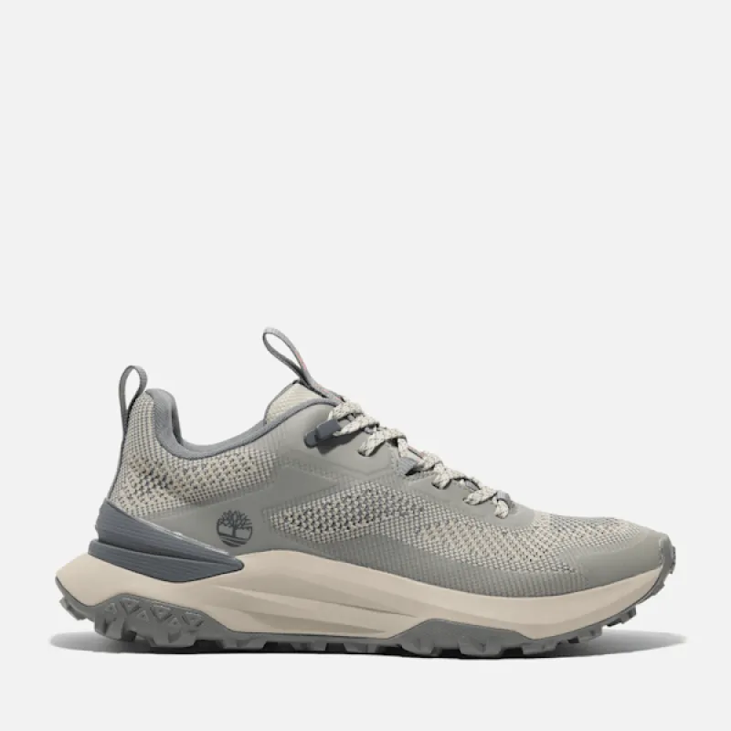 Timberland Men's Motion Access Low Lace-Up Sneaker in Light Taupe Knit sold by Timberland