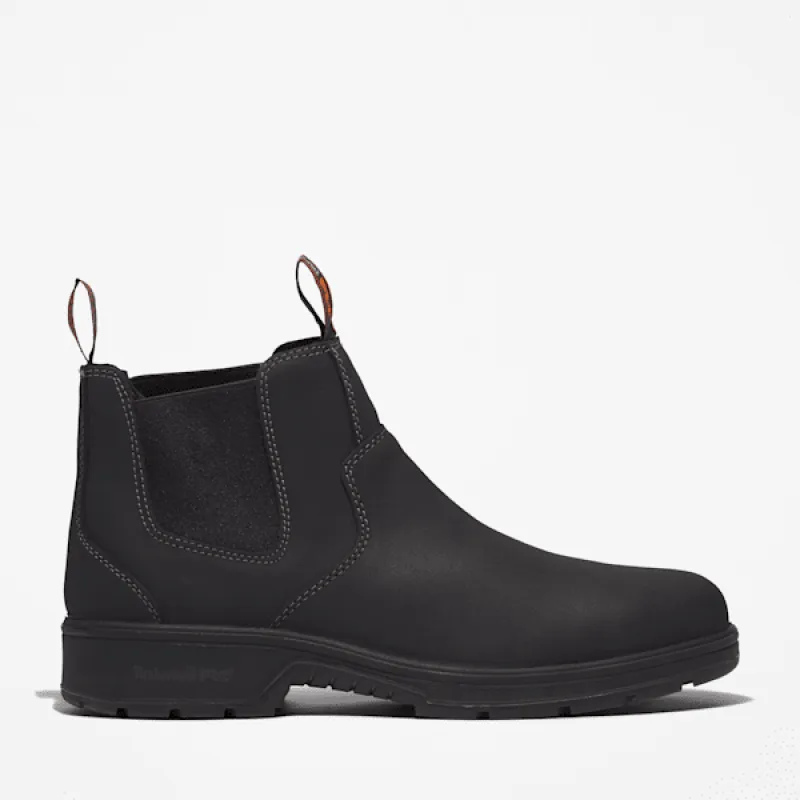 Timberland Nashoba Composite Toe Work Shoe in Black made by Timberland