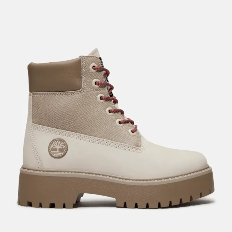 Timberland Women's Year of the Snake Stone Street 6-Inch Waterproof Platform Boot made by Timberland