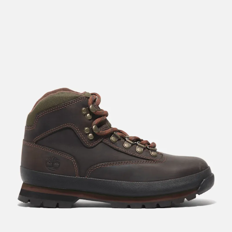 Timberland Women's Euro Hiker Boot in Brown sold by Timberland