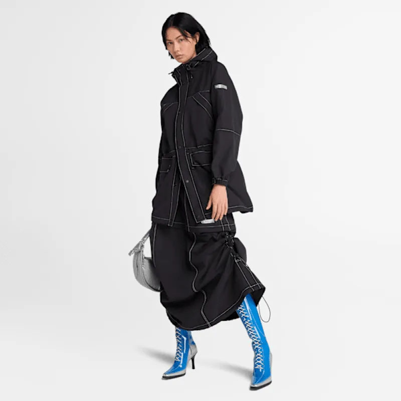 Women's Timberland® X Veneda Carter Winnick Parka in Black made by Timberland
