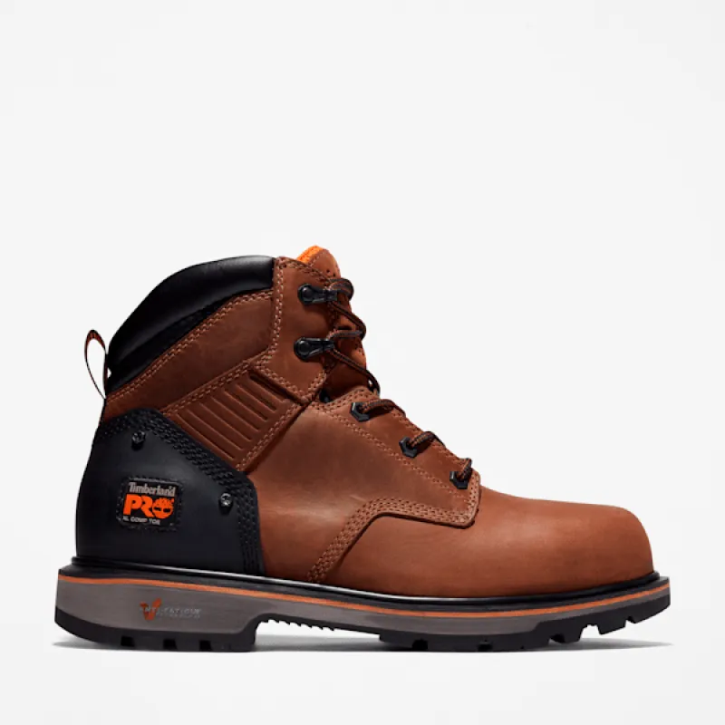 Timberland Men's Ballast CSA 6" Composite Toe Work Boot in Brown sold by Timberland