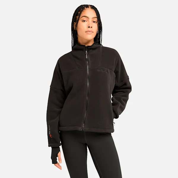 Timberland Women's Polartec® Full-Zip Fleece in Black sold by Timberland