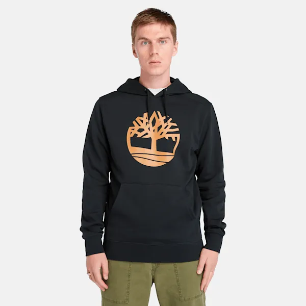 Timberland Men's Kennebec River Tree Logo Hoodie sold by Timberland