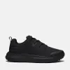 Timberland Men's Power Shift Slip-Resistant Hospitality Work Sneaker in Black Ripstop sold by Timberland
