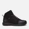 Timberland Men's Radius Mid Met Guard Composite Toe Work Sneaker in Black W Grey sold by Timberland