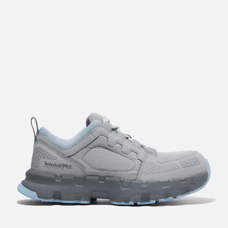 Women's Timberland PRO® Powertrain EV Composite Toe Work Sneaker in Grey sold by Timberland