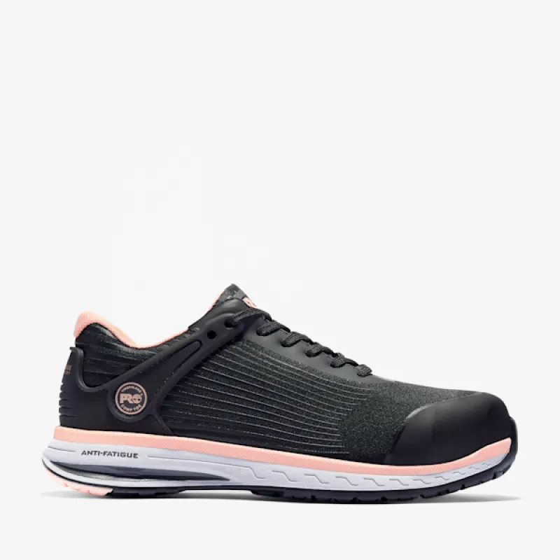Women's Timberland PRO® Drivetrain Comp-Toe Work Sneaker in Black sold by Timberland
