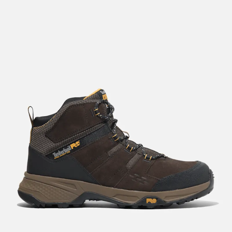 Timberland Men's Switchback LT Steel Toe Work Boot in Brown sold by Timberland