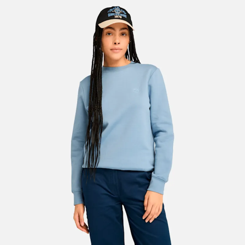 Timberland Women's Brushed Back Crew Sweatshirt in Infinity sold by Timberland