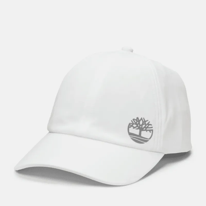 Timberland Women’s Ponytail Hat in Vintage White sold by Timberland