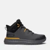 Timberland Men's Intercept Mid Steel Toe Work Sneaker in Dark Grey Ripstop sold by Timberland