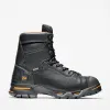 Men's Timberland PRO® Endurance 8" Steel Toe Waterproof Work Boot in Black sold by Timberland