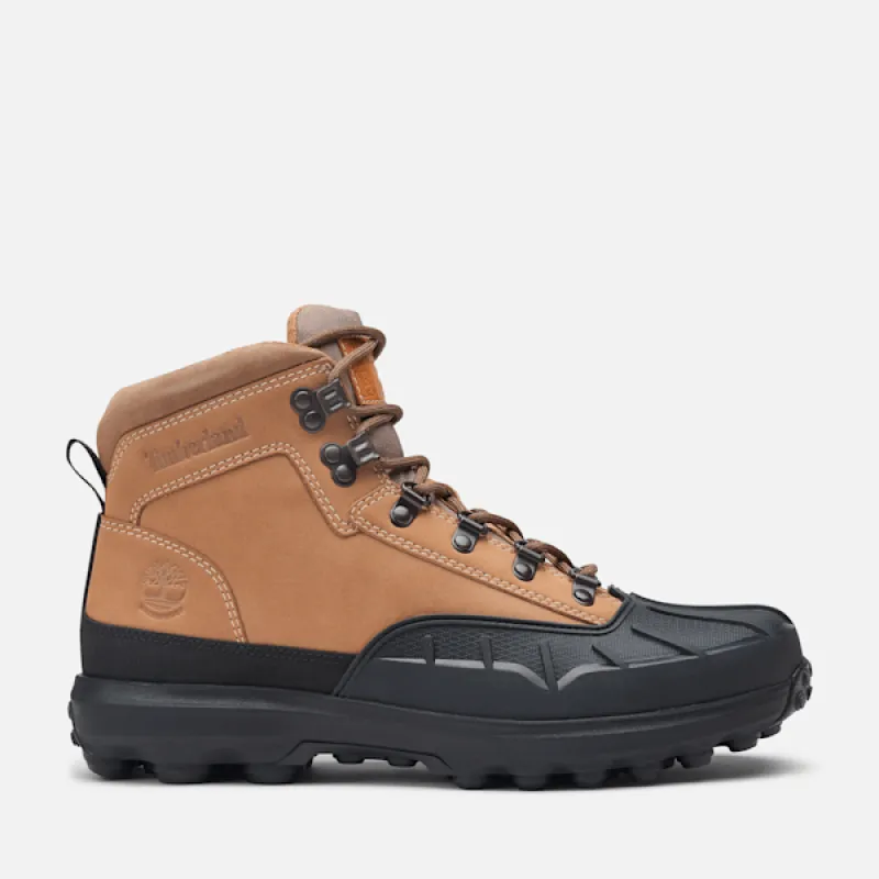 Timberland Men's Converge Mid Lace-Up Waterproof Boot in  BEI Nubuck made by Timberland