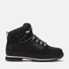 Timberland Women's Euro Hiker Mid Lace-Up Boot in Black sold by Timberland
