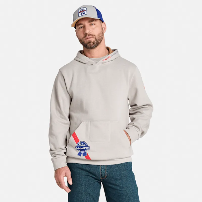 Men's Timberland PRO® and Pabst Blue Ribbon Hoodie in Paloma made by Timberland