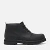 Timberland Men's Britton Road Waterproof Chukka Boot in Black Full Grain sold by Timberland