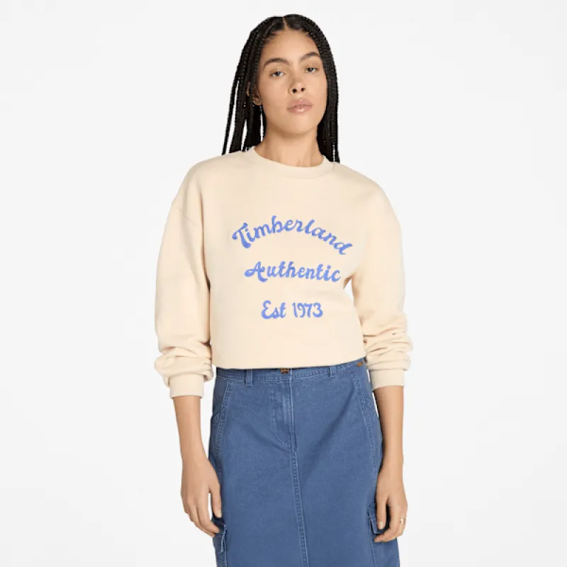 Timberland Women's Brushed Back Crewneck Sweatshirt sold by Timberland