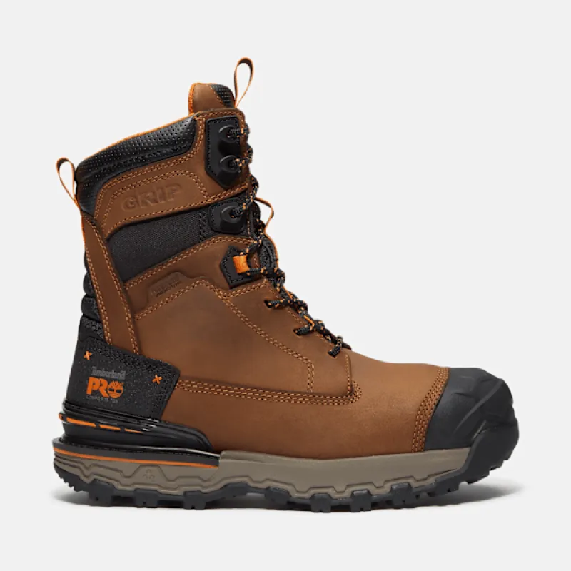 Timberland Men's Boondock Ultralight 8" Composite Toe Waterproof Work Boot sold by Timberland