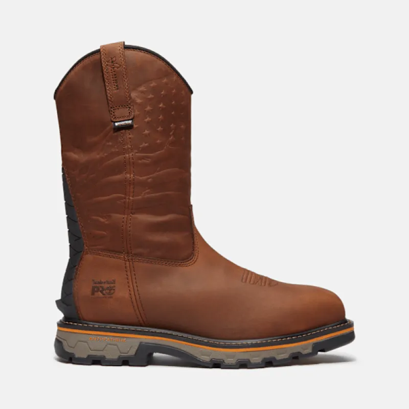Timberland Men's True Grit USA Pull-On Composite Toe Waterproof Work Boot sold by Timberland