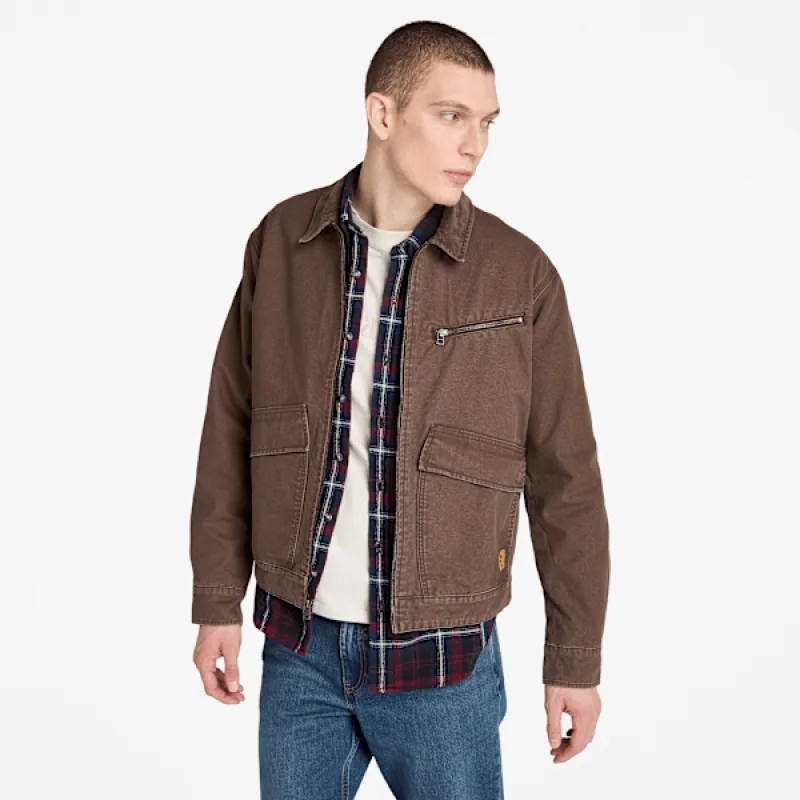 Timberland Men's Strafford Washed Canvas Jacket sold by Timberland