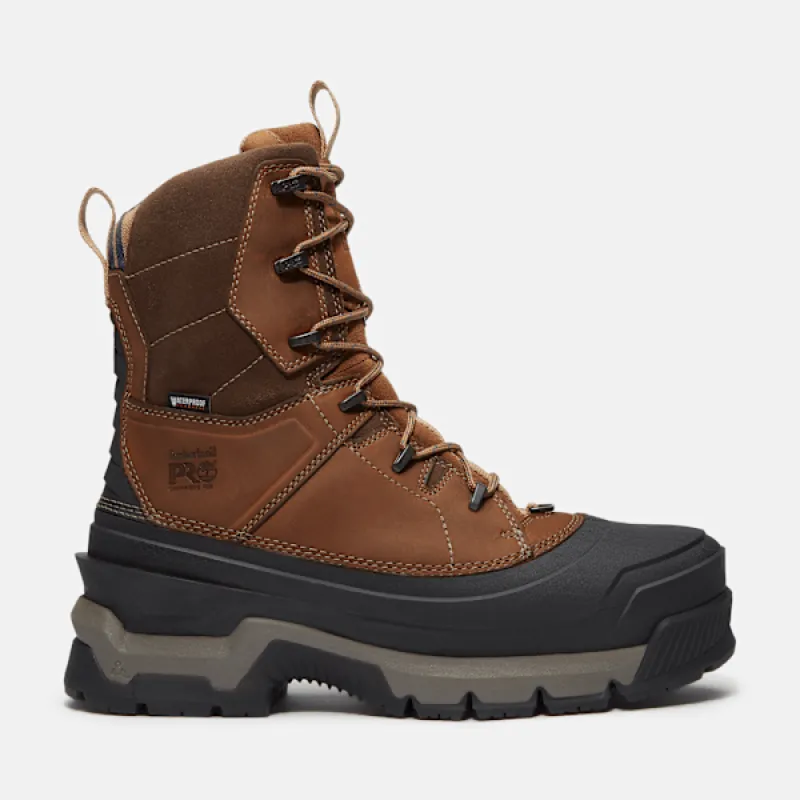 Timberland Men's Siberian CSA 8" Composite Toe Waterproof Insulated Work Boot in  BrownGrain sold by Timberland