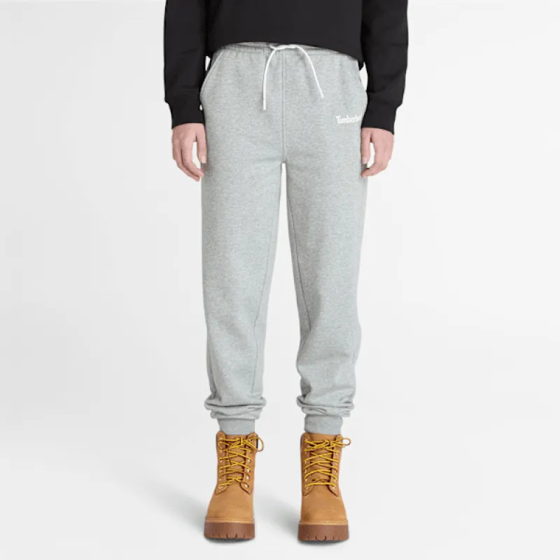 Timberland Women's Northwood Brushed Back Jogger Pant in Medium Grey Heather sold by Timberland
