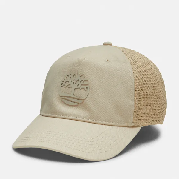 Timberland Women's Straw Panel Baseball Cap sold by Timberland