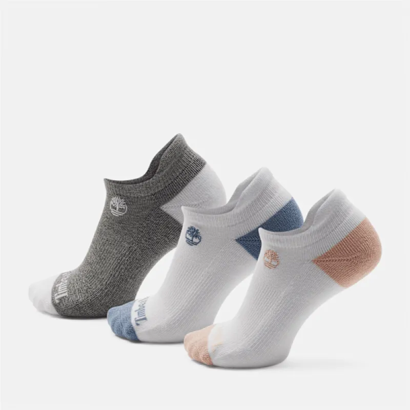 Timberland Women's Sagamore 3-Pack No-Show Sock made by Timberland