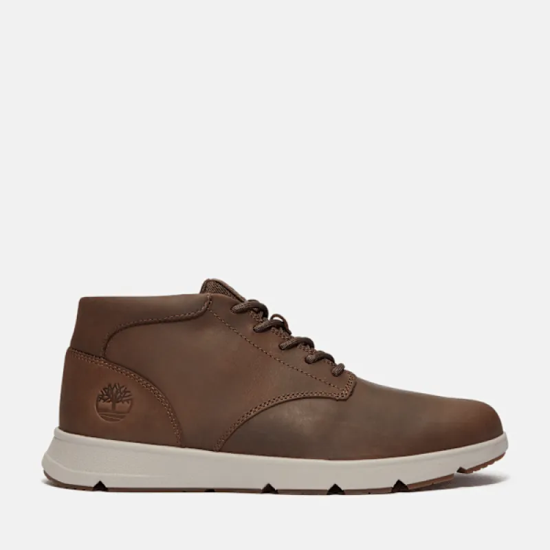 Timberland Men's Parker Street Sneaker in Dark BrownGrain sold by Timberland