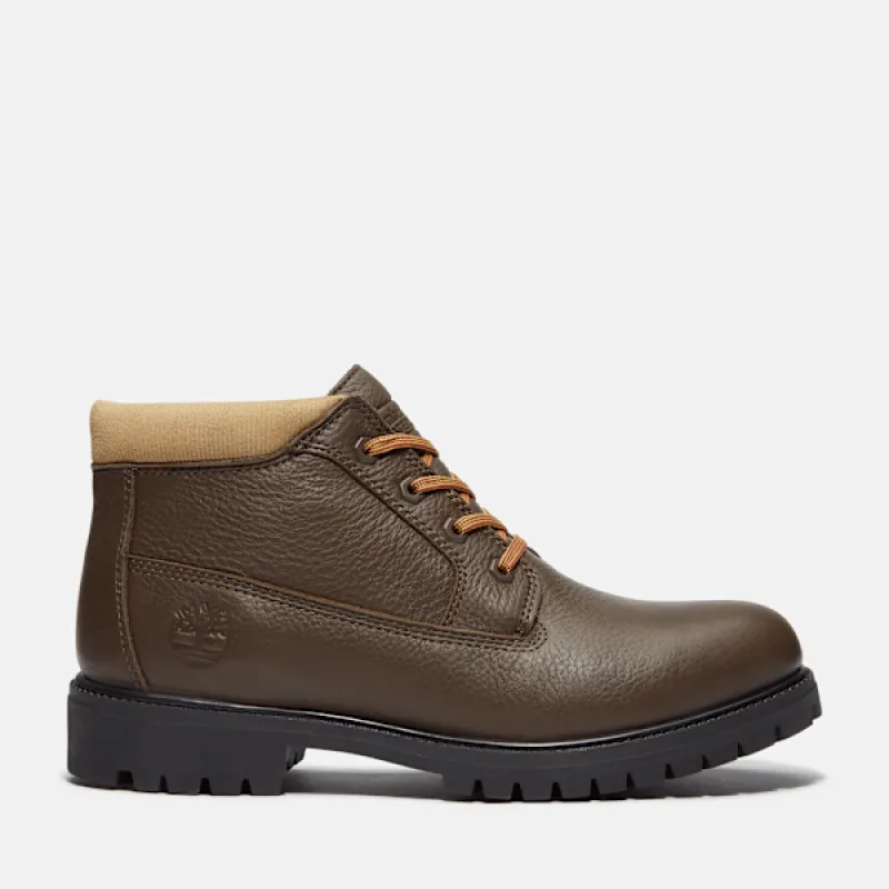 Men's Timberland® Premium Waterproof Chukka Boot in Dark Brown FG W OLV sold by Timberland