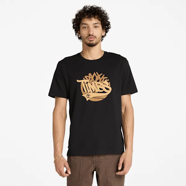 Timberland Men's Front Graphic T-Shirt sold by Timberland